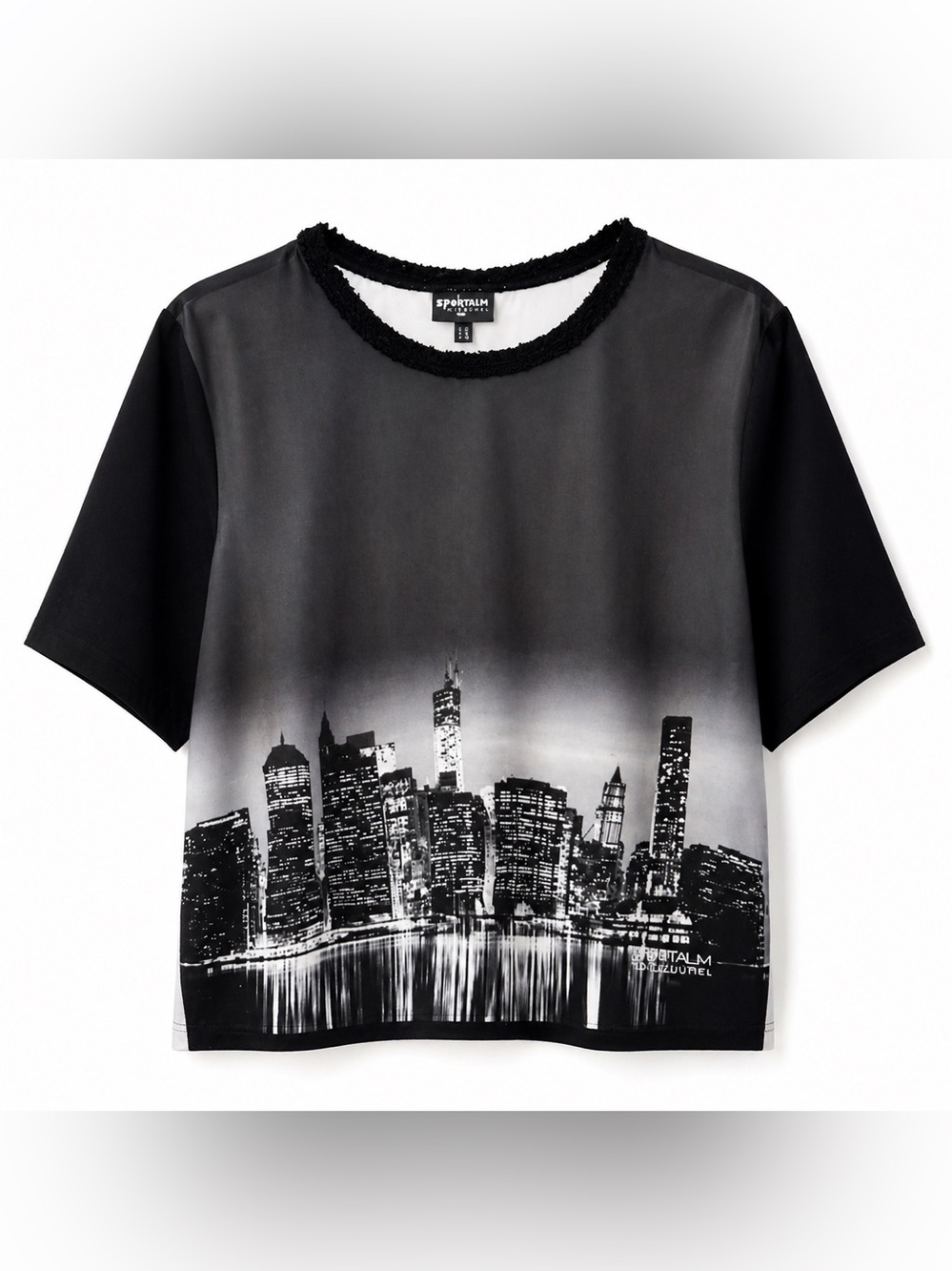 Sportalm Kitzbühel Cityscape Graphic Top | Euro Sport Luxe Mesh Tee |